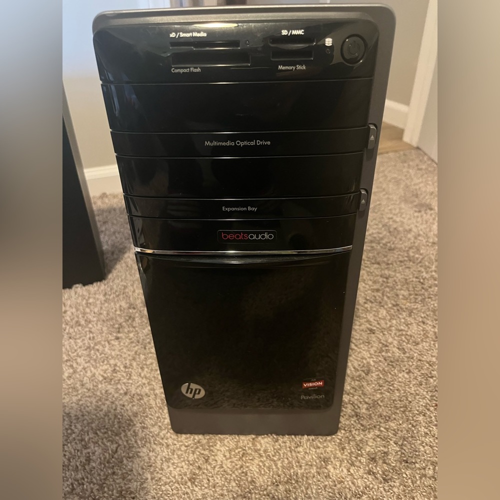 Black HP pavilion
